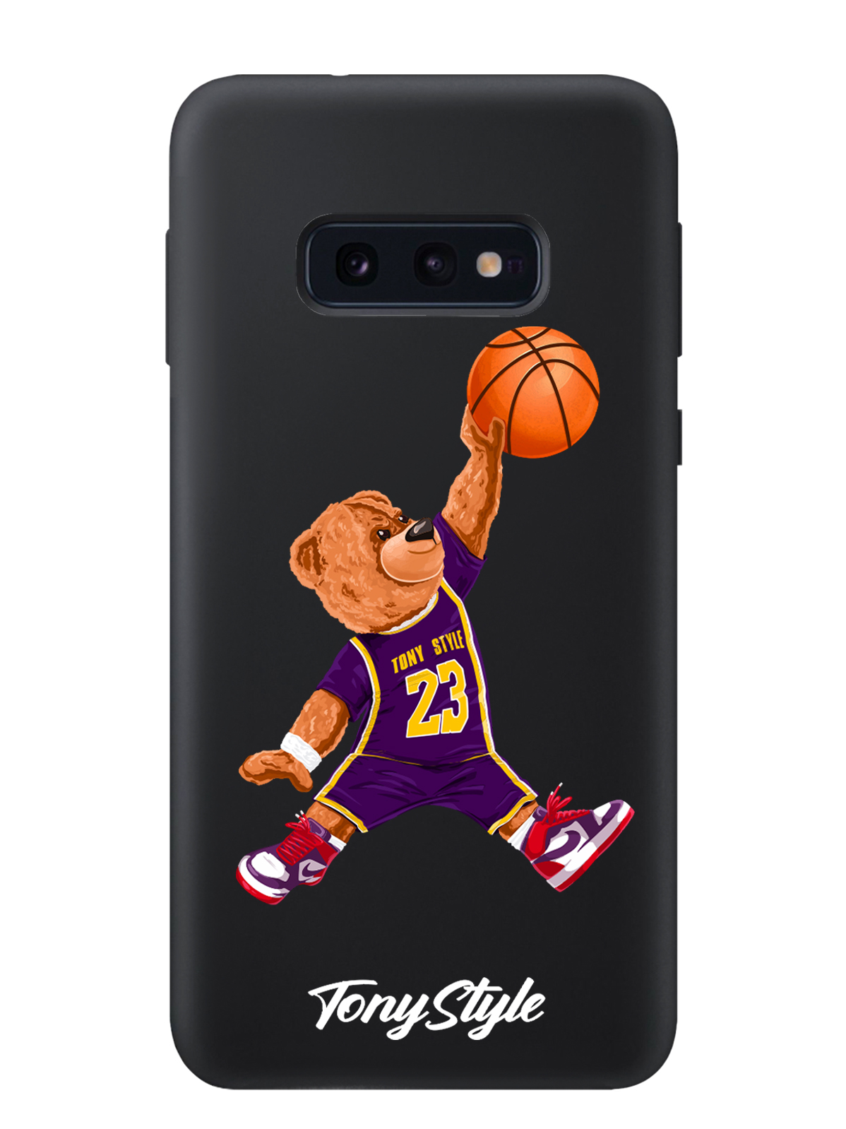

Чехол Tony Style Samsung Galaxy S10E Tony Style баскетболист с мячом, Фиолетовый;коричневый;желтый;оранжевый, Samsung Galaxy S10E Tony Style Джордан Jordan