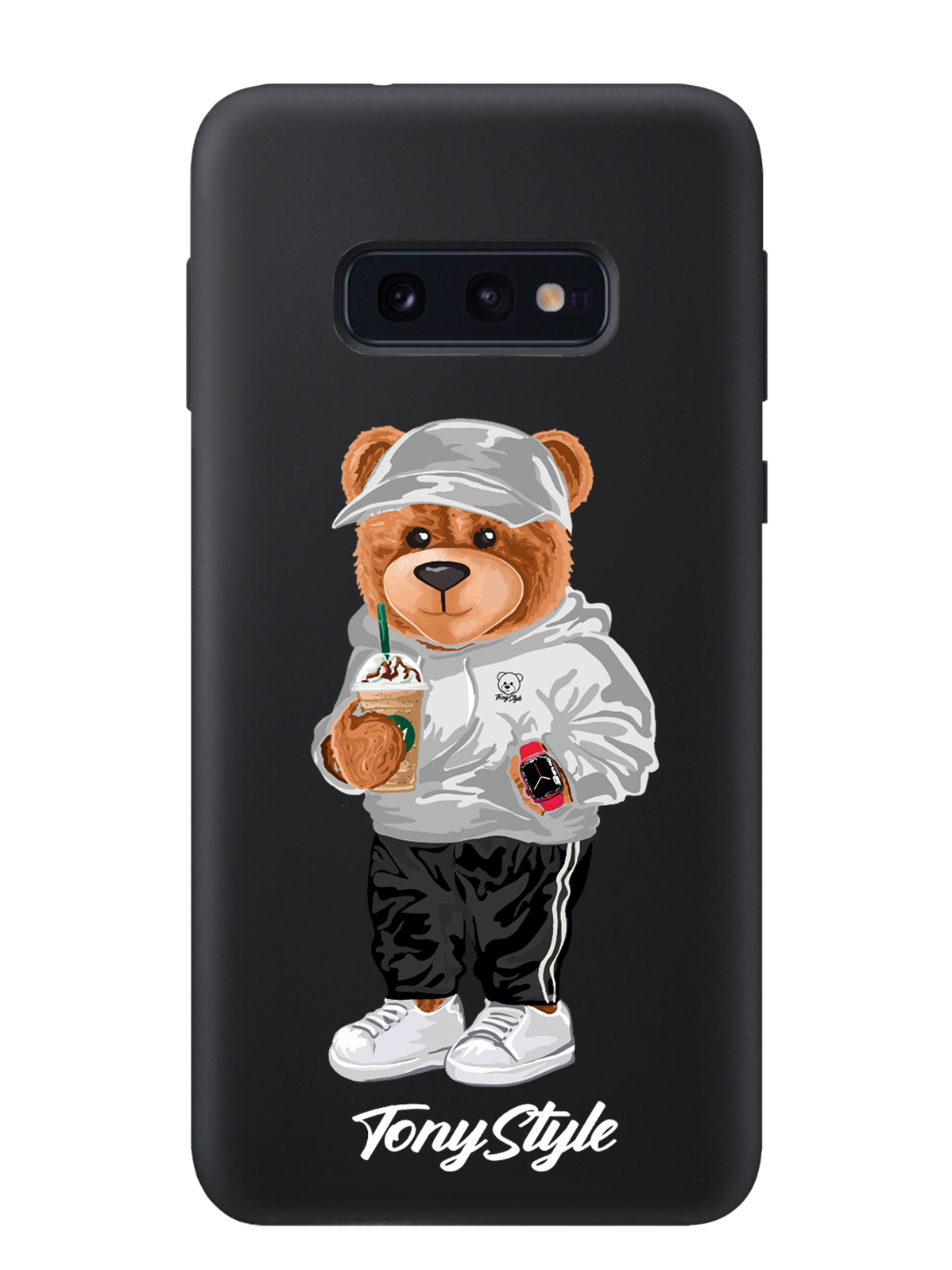 

Чехол Tony Style Samsung Galaxy S10E Tony Style с кофе, Серый;белый;черный, Samsung Galaxy S10E Tony Style с кофе