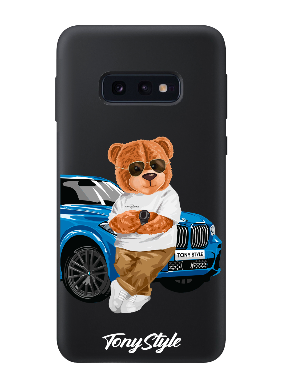 

Чехол Tony Style Samsung Galaxy S10E Tony Style с машиной, Голубой;коричневый;белый, Samsung Galaxy S10E Tony Style с машиной