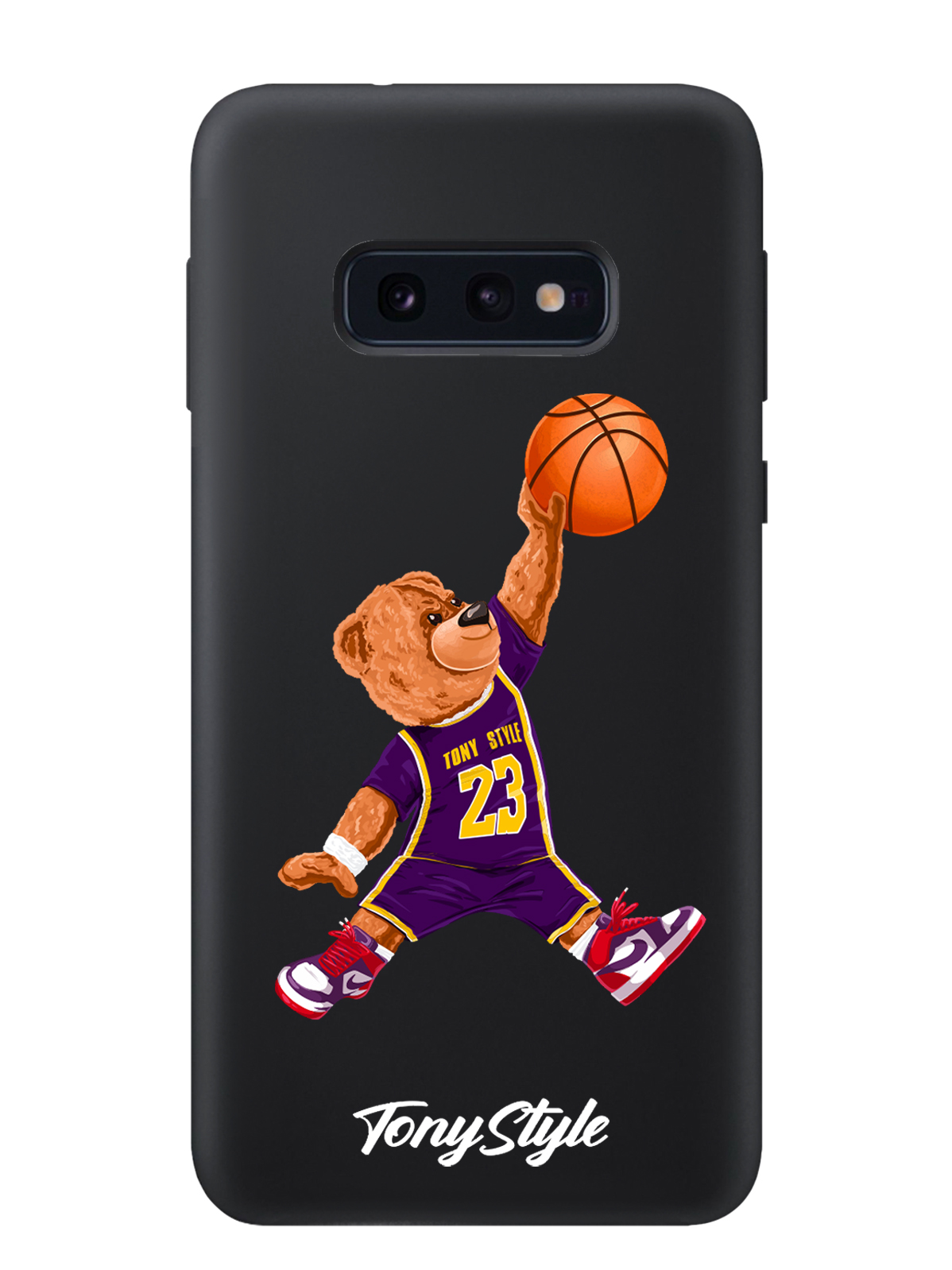 

Чехол Tony Style Samsung Galaxy S10 Tony Style баскетболист с мячом, Фиолетовый;коричневый;желтый;оранжевый, Samsung Galaxy S10 Tony Style Джордан Jordan