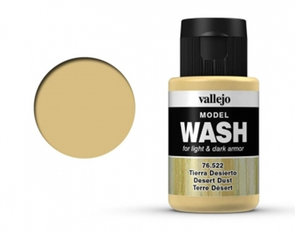 

Краска для моделизма Vallejo Desert Dust Wash 35 мл, Желтый