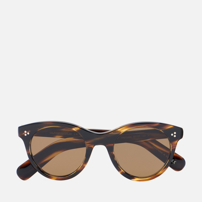 

Солнцезащитные очки унисекс Oliver Peoples Merrivale Polarized, коричневый, Merrivale Polarized