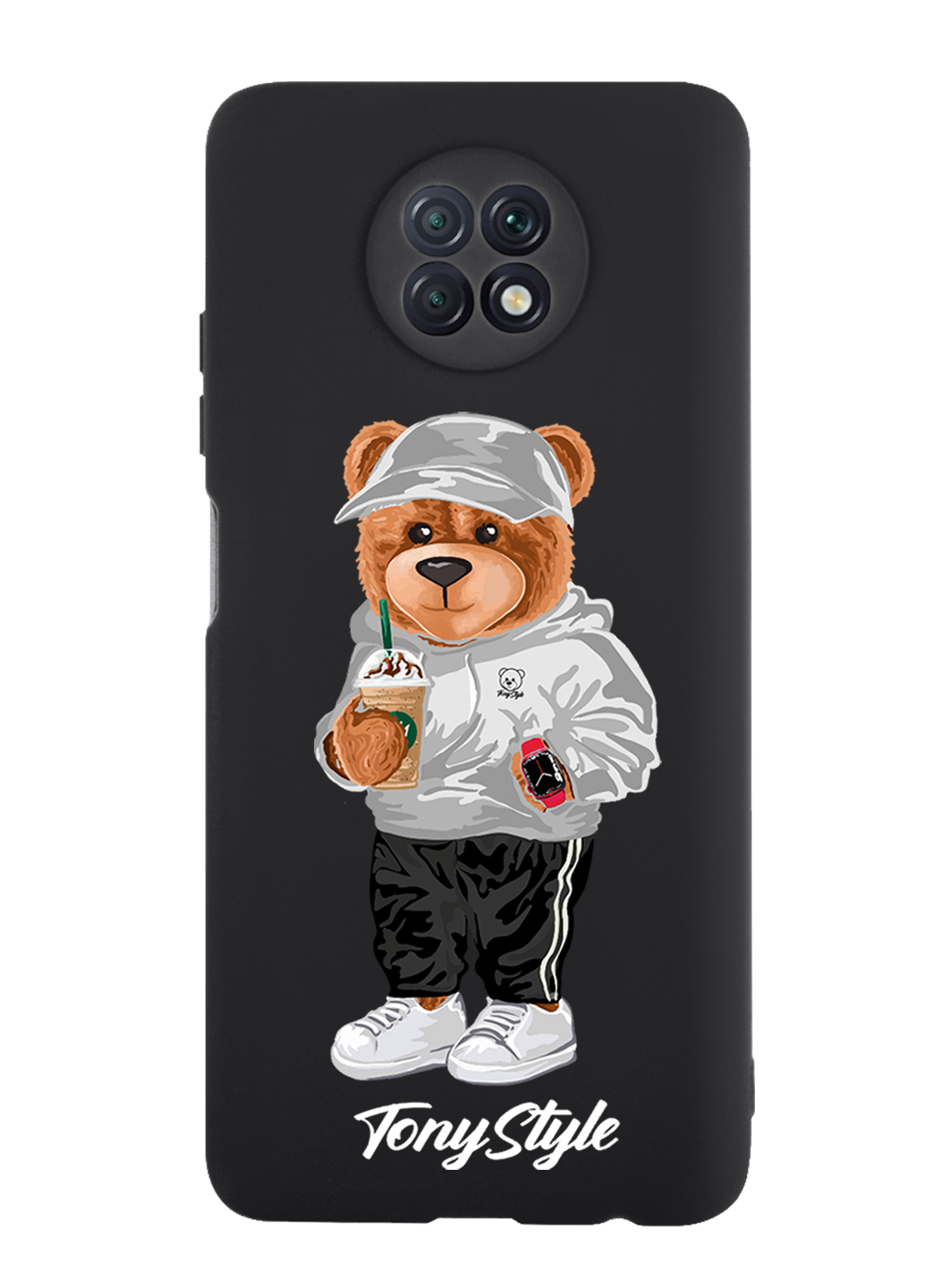 Чехол Tony Style Xiaomi Redmi 9T Tony Style с кофе