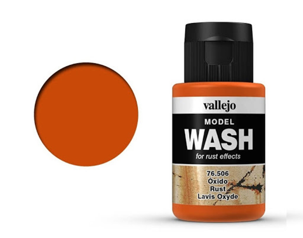 фото Краска для моделизма vallejo rust wash 17 мл