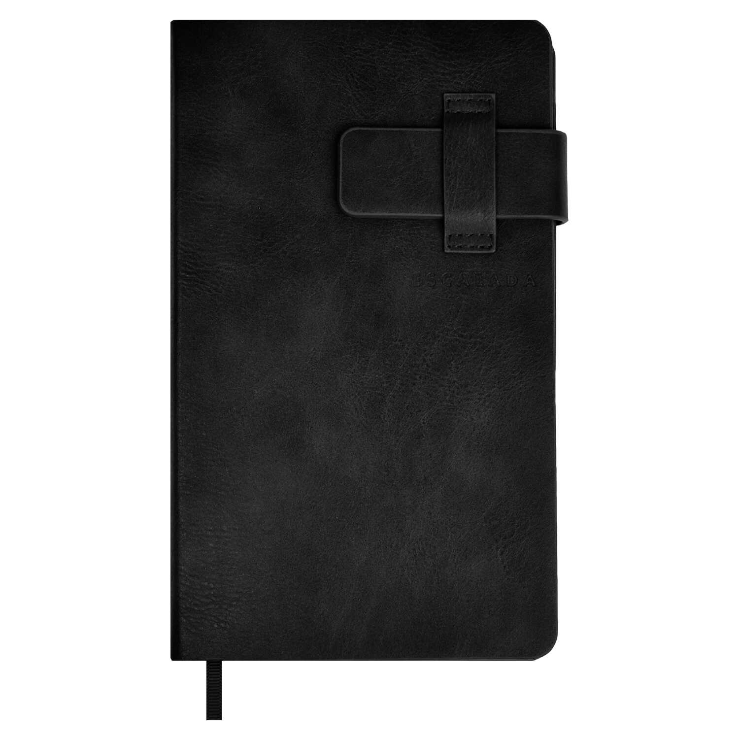 

Записная книжка ESCALADA, А6+, 120 л., ЧЁРНЫЙ