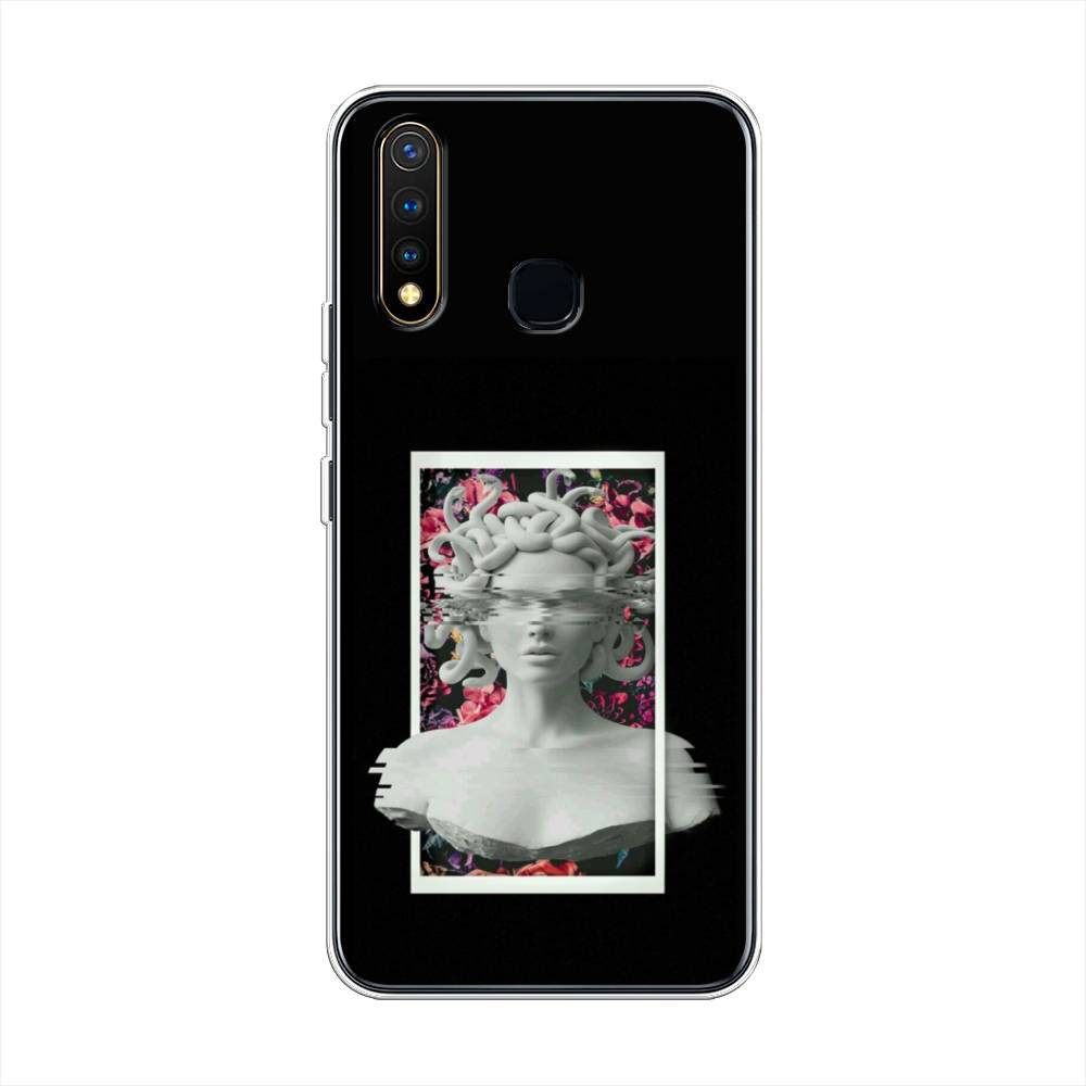 

Чехол для Vivo Y19 "Web Punk Медуза Горгона", Черный;серый, 261950-6
