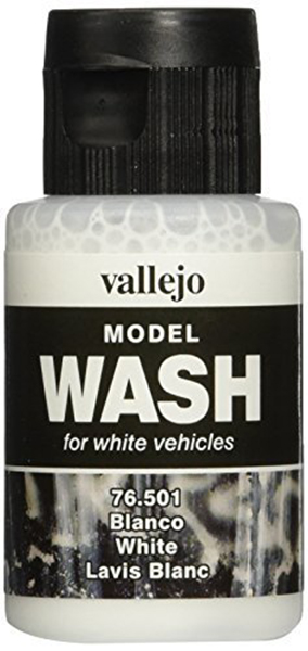 фото Краска для моделизма vallejo white wash 35 мл