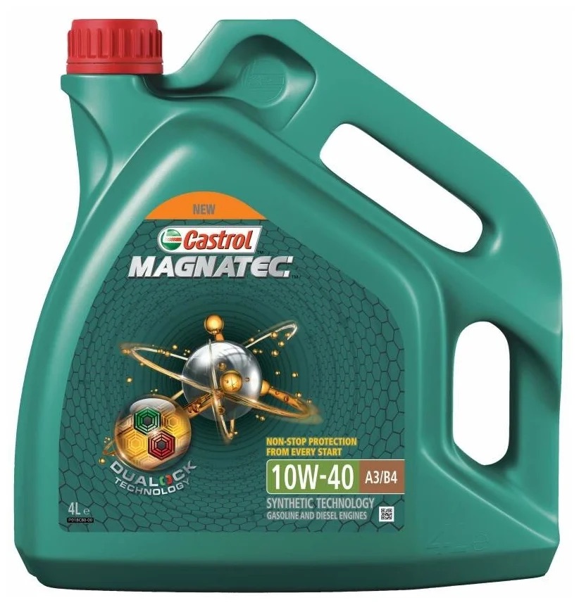 Моторное масло Castrol Magnatec А3/B4 полусинтетическое 10W40 4л