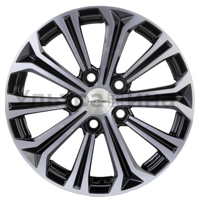 Колесный диск Khomen Wheels KHW1610 Astra Black-FP 65x165x115 ET41 D702 13701₽