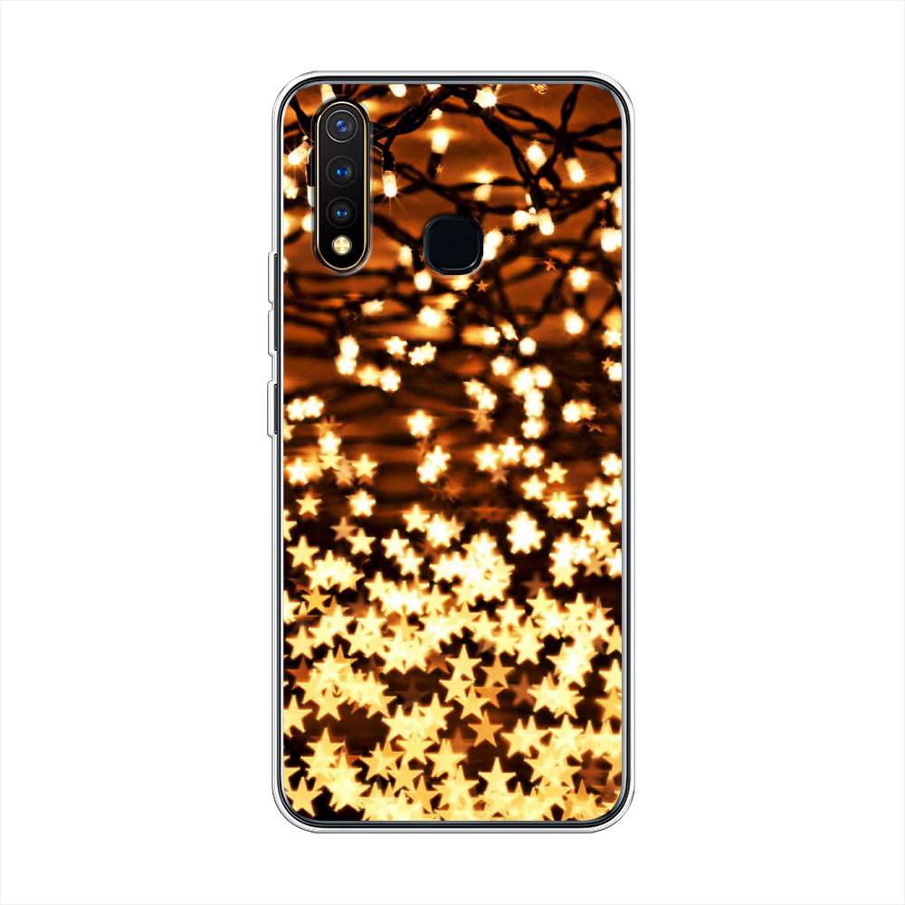 

Чехол для Vivo Y19 "Новогодняя гирлянда", Золотистый, 261950-5