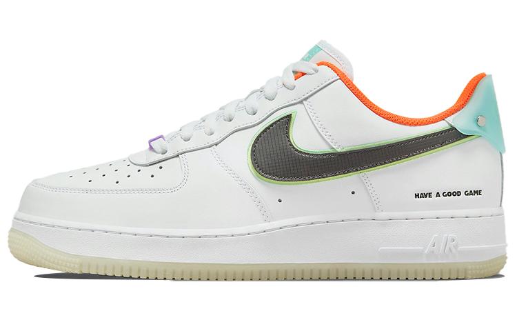 

Кеды унисекс Nike Air Force 1 Low Have A Good Game белые 45 EU, Белый, Air Force 1 Low Have A Good Game