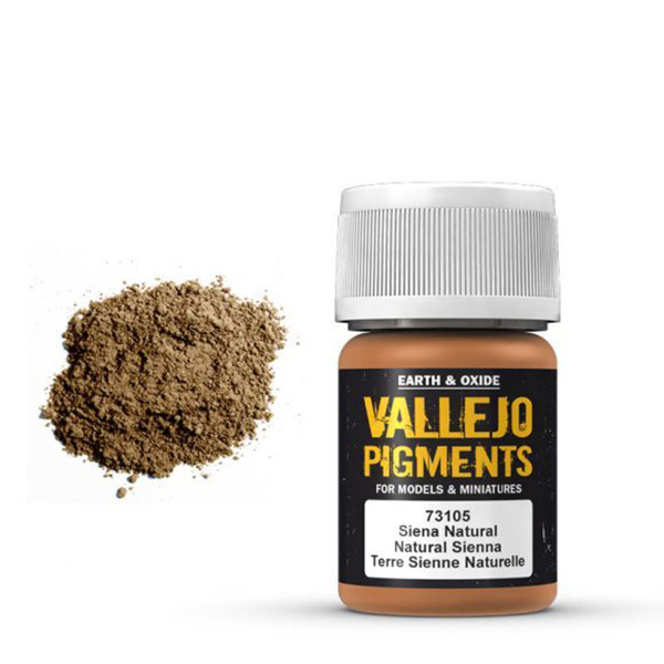 фото Краска для моделизма vallejo natural sienna 20 мл