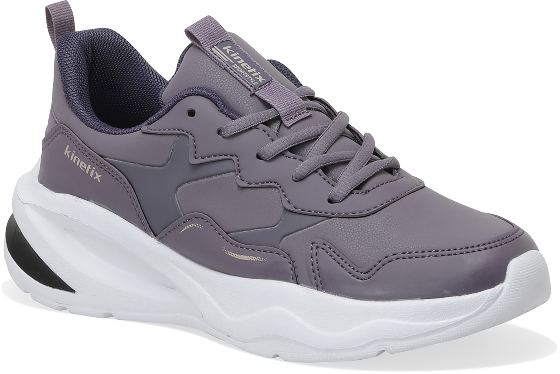 Кроссовки женские Kinetix PURPLE SNEAKER JANE PU W 2PR серые 40 EU