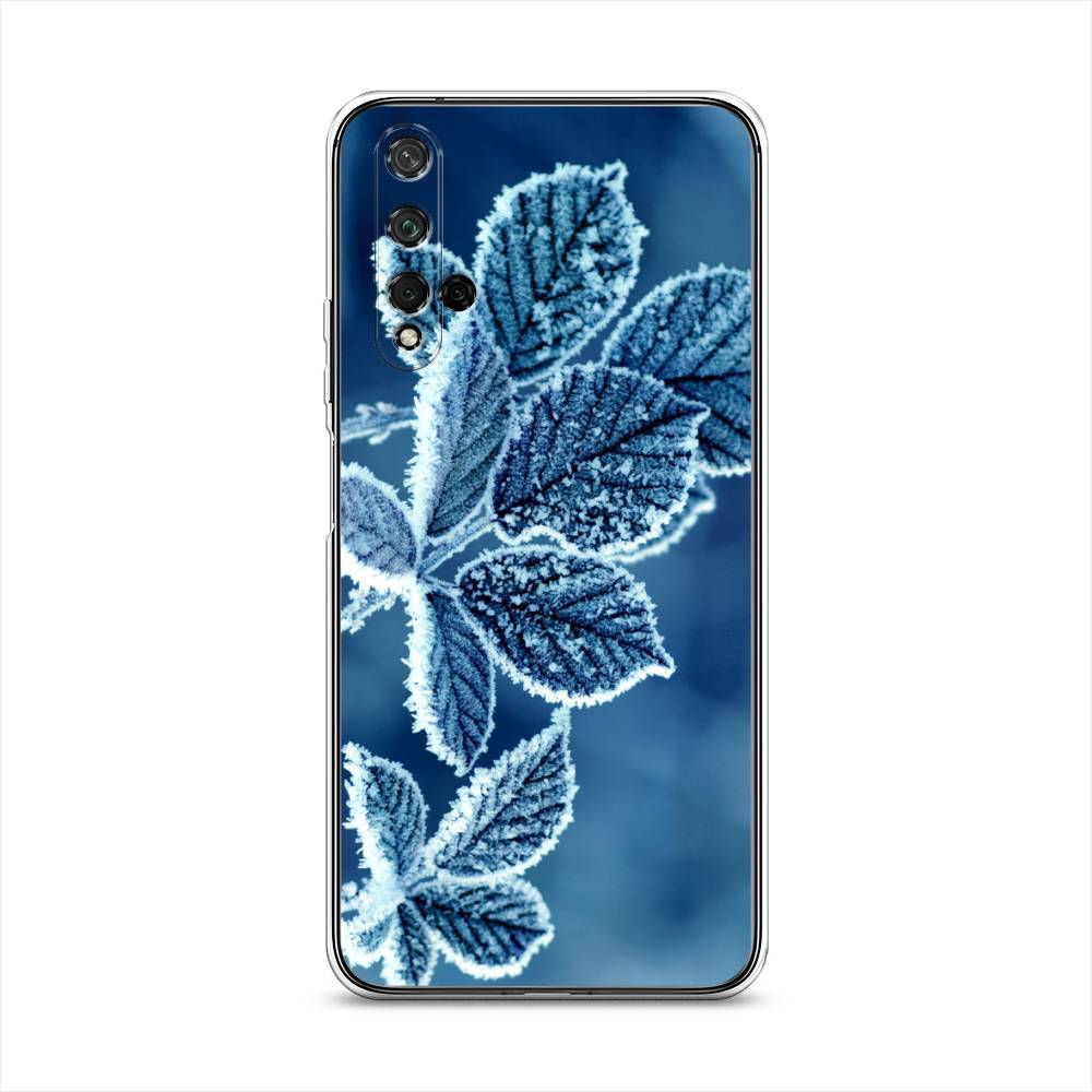 

Чехол для Honor 20/Huawei Nova 5T "Зима 6", Голубой;белый, 69550-2