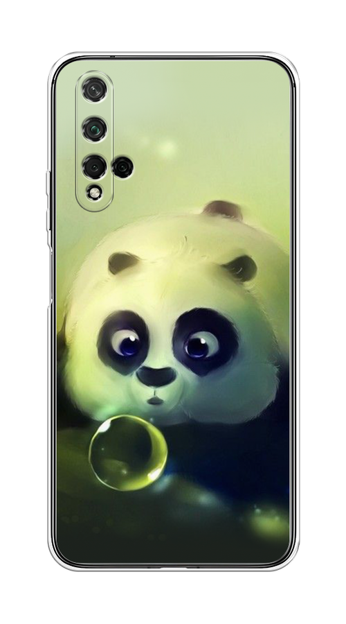 

Чехол на Honor 20/Huawei Nova 5T "Малыш панды", Зеленый;черный;серый, 69550-1