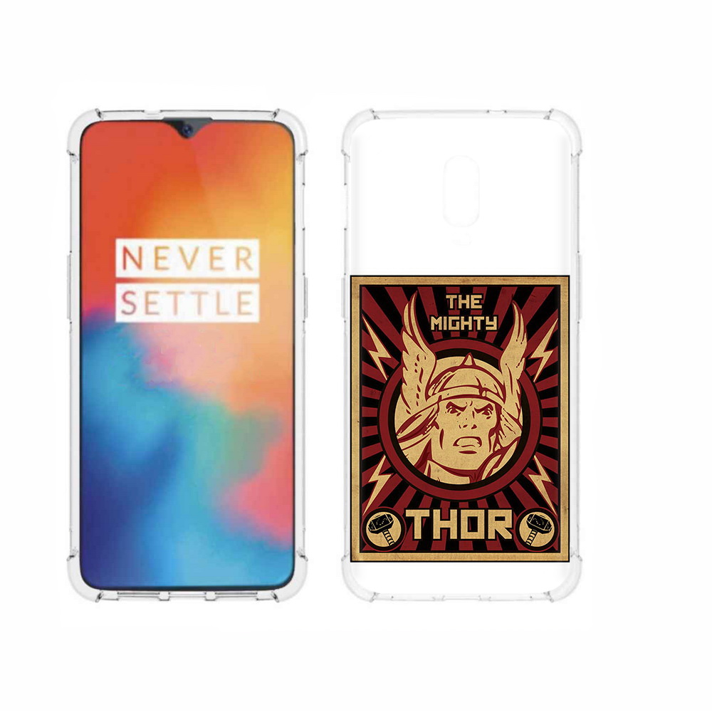 

Чехол MyPads Tocco для OnePlus 6T тор лицо, Прозрачный, Tocco