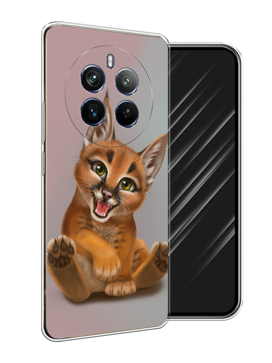 

Чехол Awog на Realme 12+ "Малыш рыси", Оранжевый;серый, 2516350-1