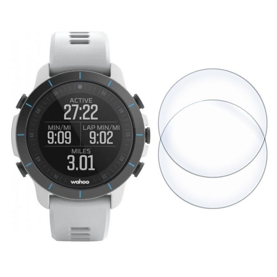 

Стекло защитное гибридное Krutoff для Wahoo Elemnt Rival Multisport GPS (WF140WT) 2 шт.