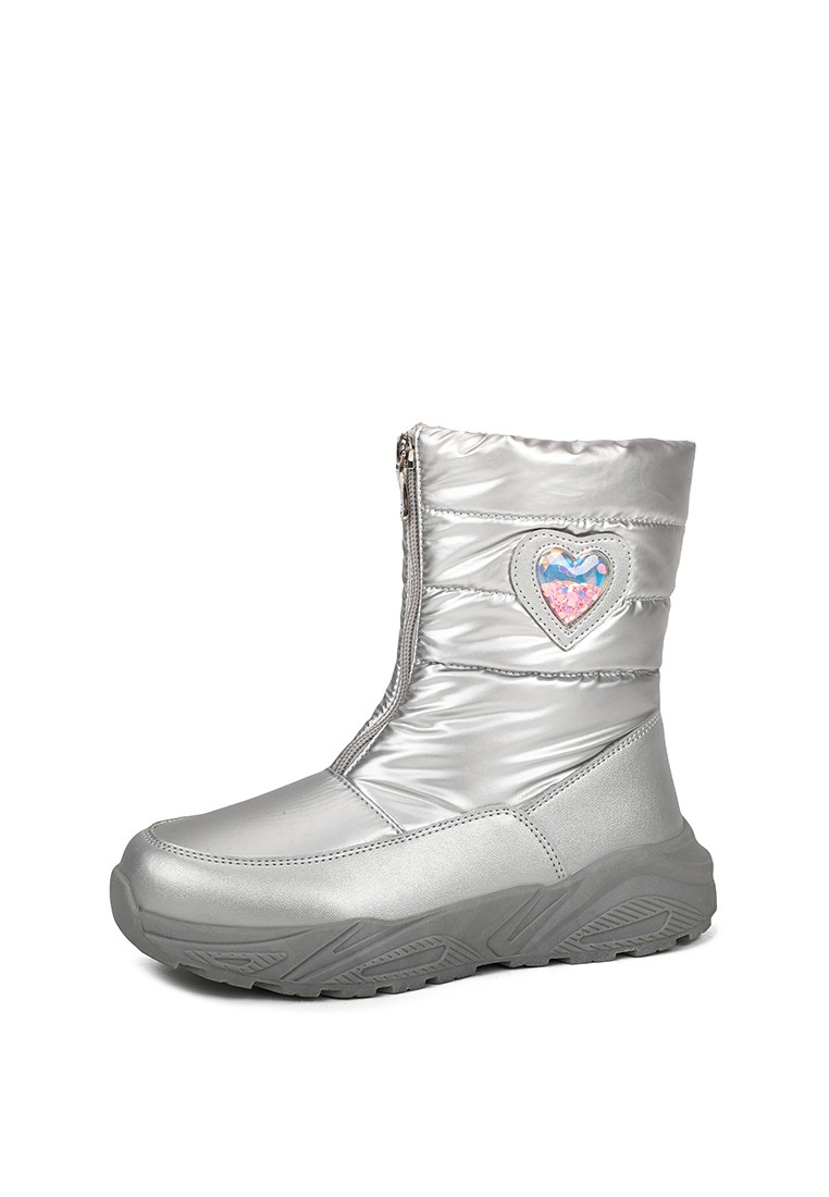 

Дутики T.Taccardi JX23AW-1482-1 серебристый, 35, 215614