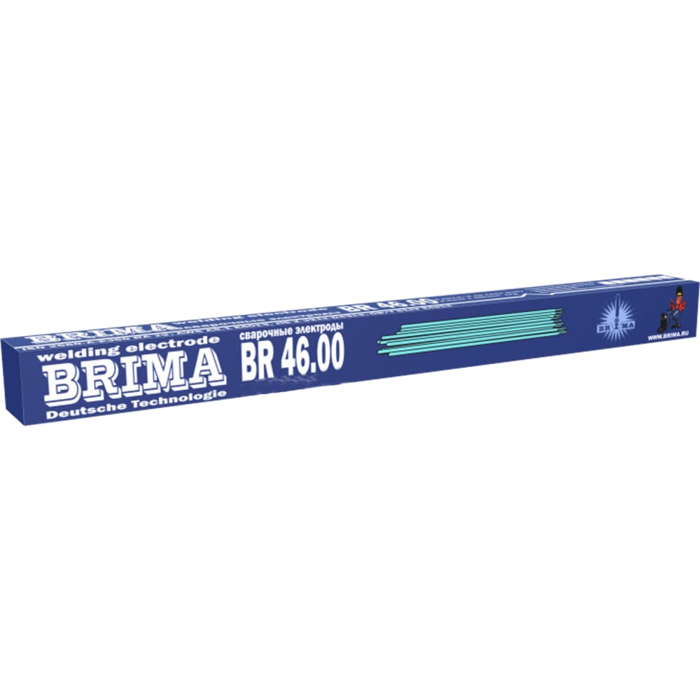 

Электроды BR 46.00 2 мм, 1 кг Brima НП000001333