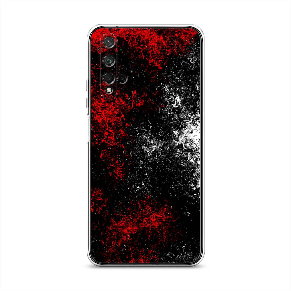 

Чехол для Honor 20/Huawei Nova 5T "Монотипия", Красный;черный;белый, 69550-3