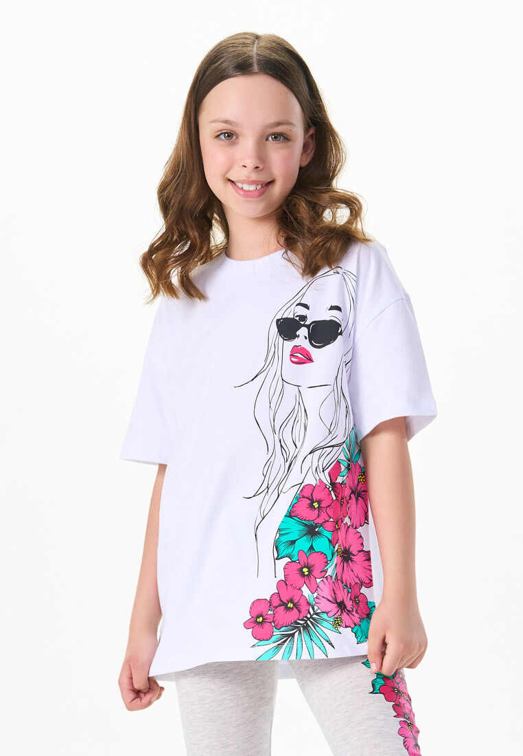

Футболка детская Daniele Patrici SS22C84301634 цв. белый р. 146, SS22C84301634