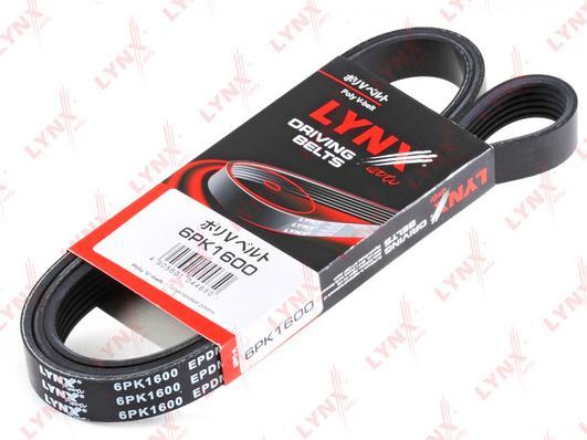 

Ремень приводной LYNXauto 6PK1600