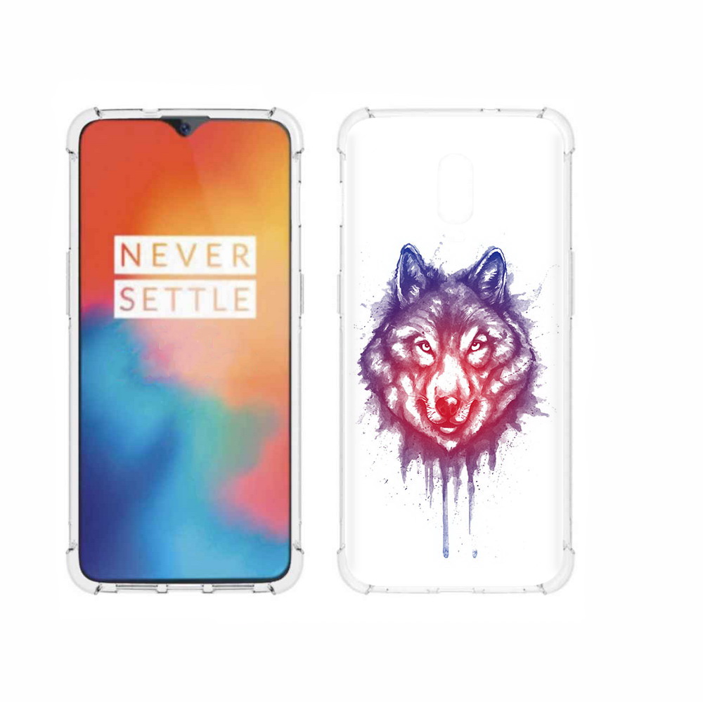 

Чехол MyPads Tocco для OnePlus 6T пушистый волк, Прозрачный, Tocco