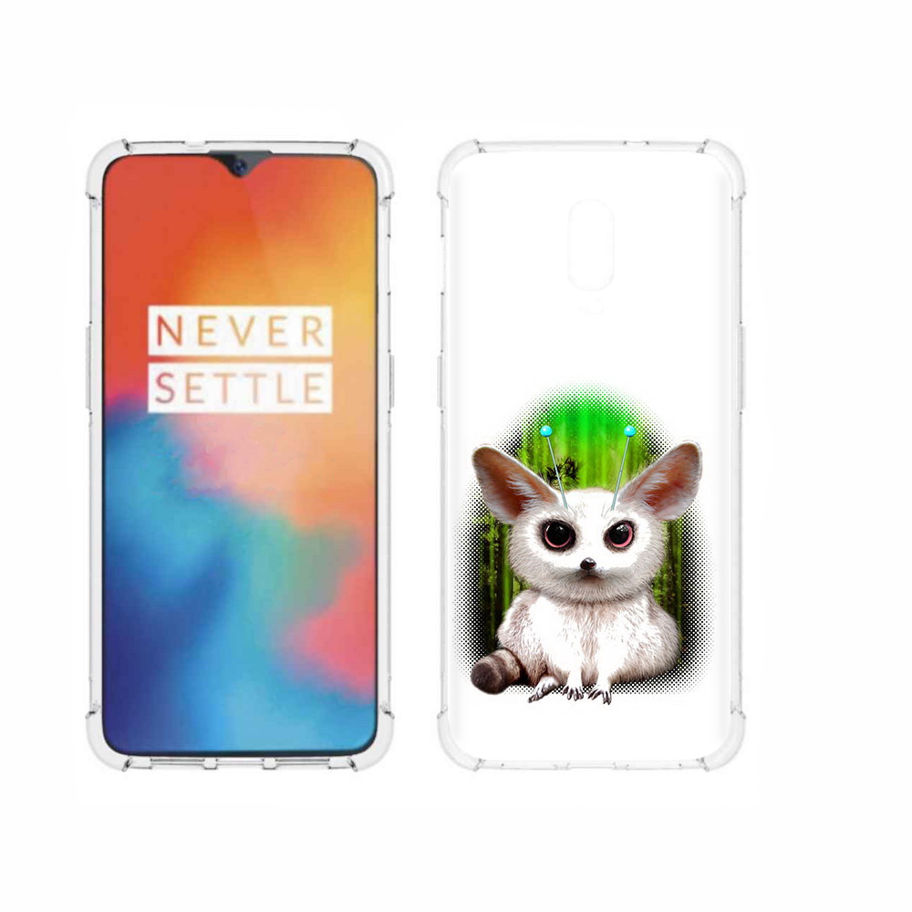

Чехол MyPads Tocco для OnePlus 6T пушистое животное, Прозрачный, Tocco