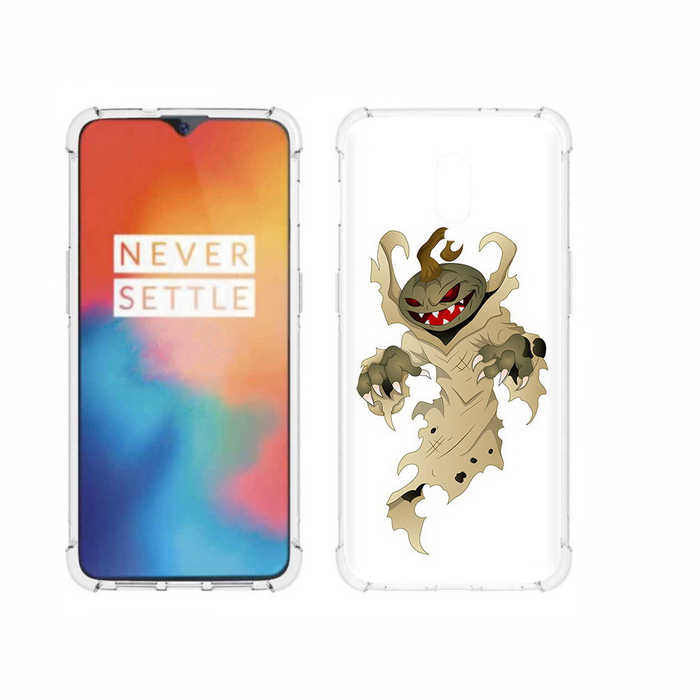 

Чехол MyPads Tocco для OnePlus 6T призрак хэллоуина, Прозрачный, Tocco