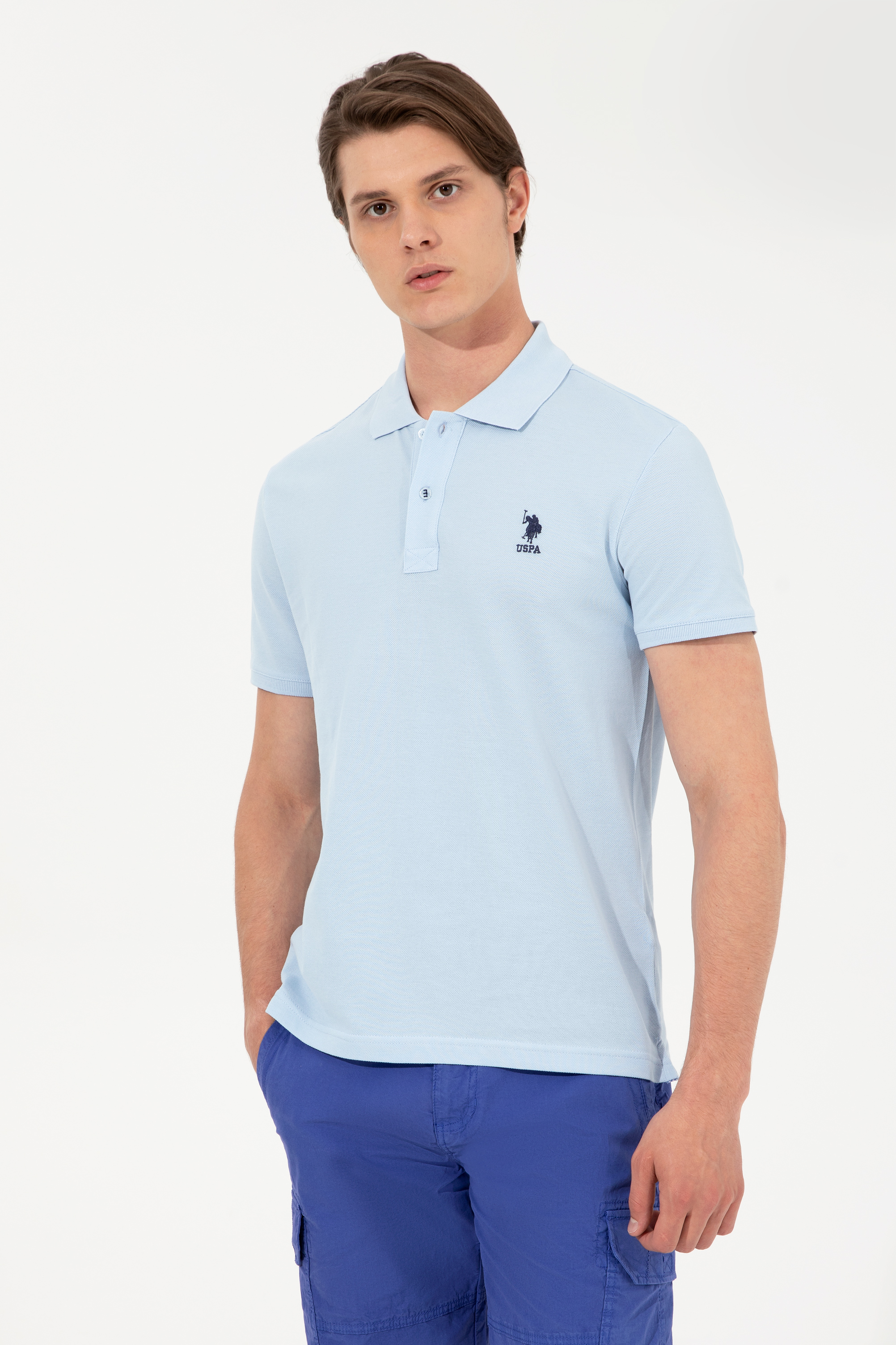 

Футболка мужская U.S. POLO Assn. G081SZ0110TP04IY022 голубая XS, Голубой, G081SZ0110TP04IY022
