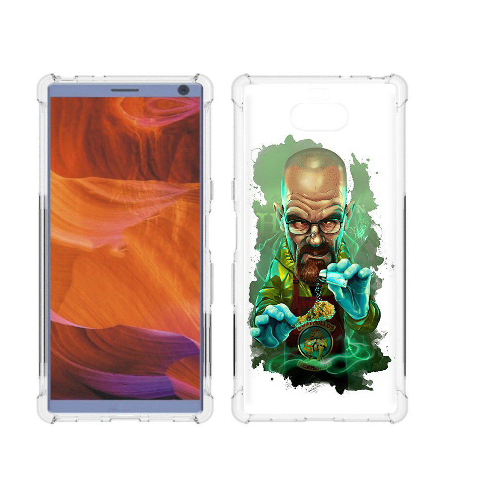 

Чехол MyPads Tocco для Sony Xperia 10 Plus повар, Прозрачный, Tocco