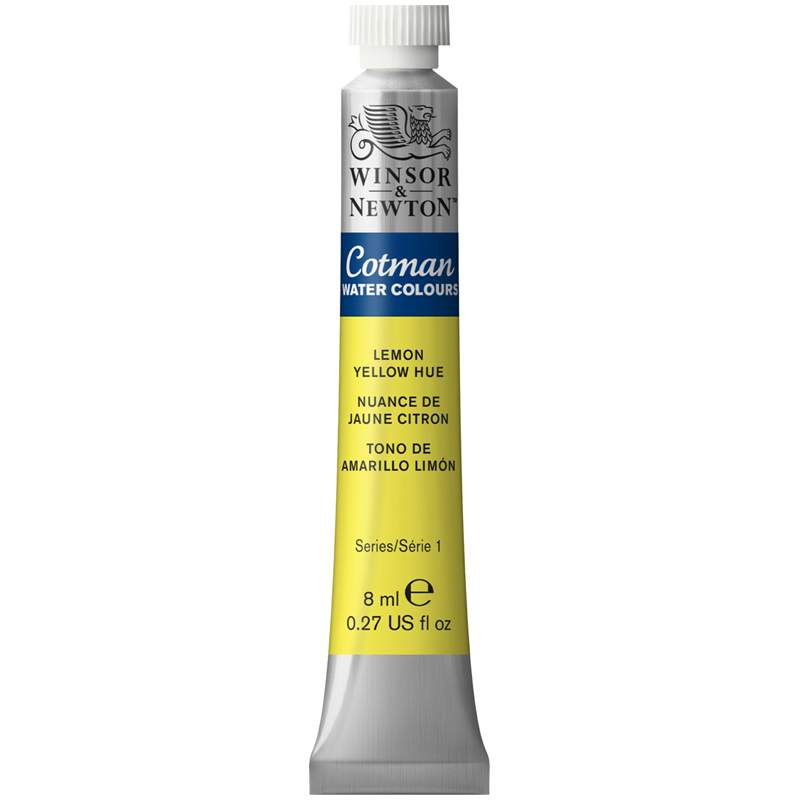

Акварель художественная Winsor&Newton "Cotman", 8мл, туба, желтый лимон - (3 шт.)
