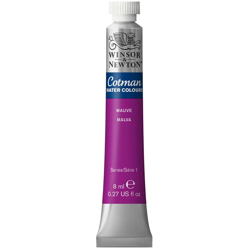 

Акварель художественная Winsor&Newton "Cotman", 8мл, туба, сиреневый - (3 шт.)