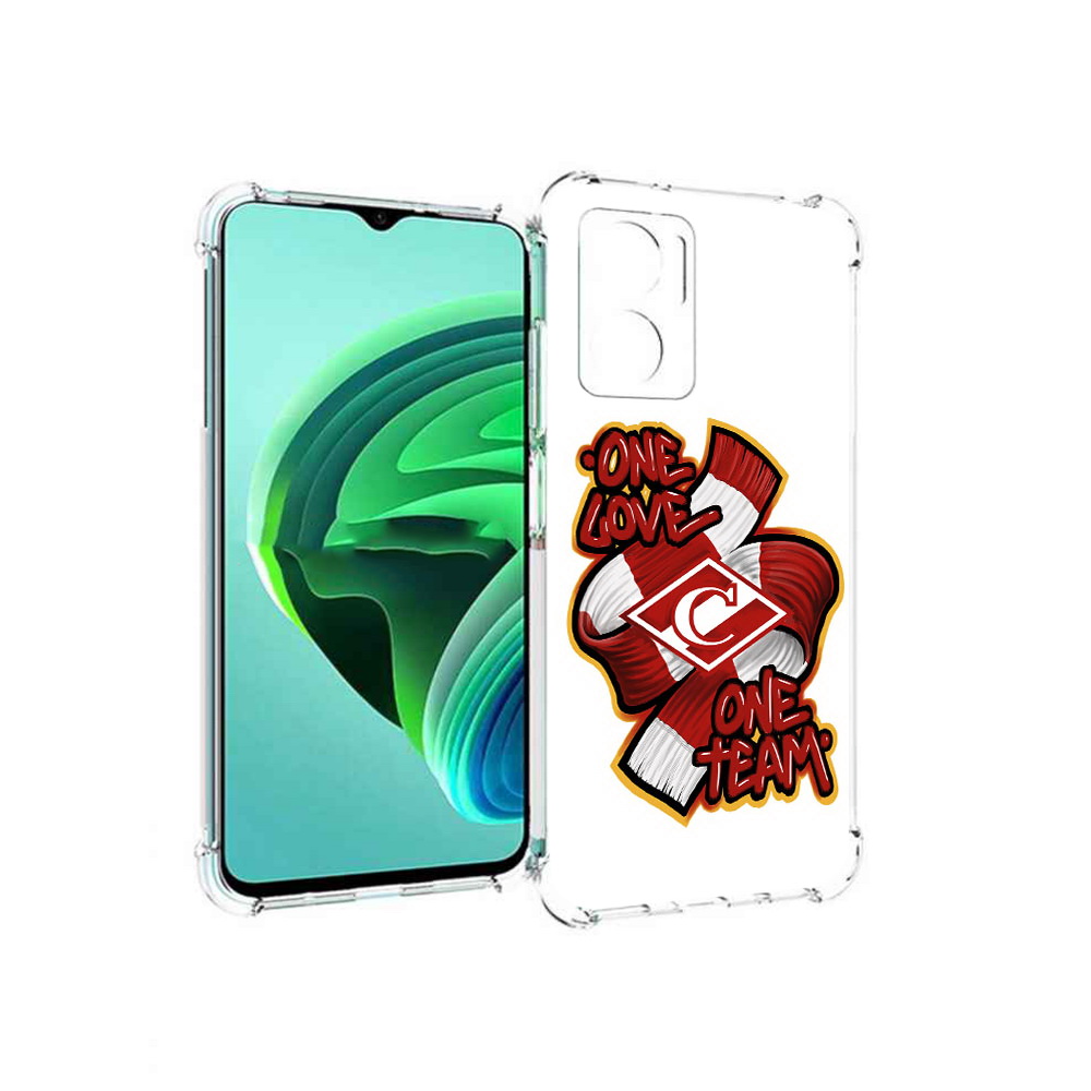 

Чехол MyPads Одна любовь-Спартак для Xiaomi Redmi Note 11E 5G/Redmi 11 Prime 5G, Прозрачный, Tocco