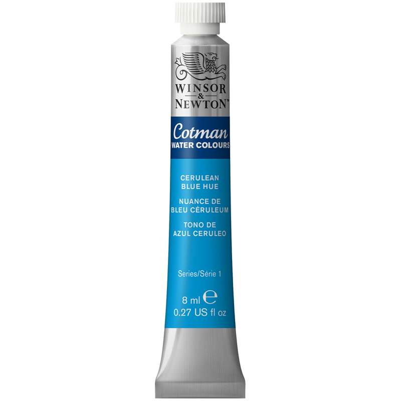 

Акварель художественная Winsor&Newton "Cotman", 8мл, туба, церулеум (лазурный) - (3 шт.)