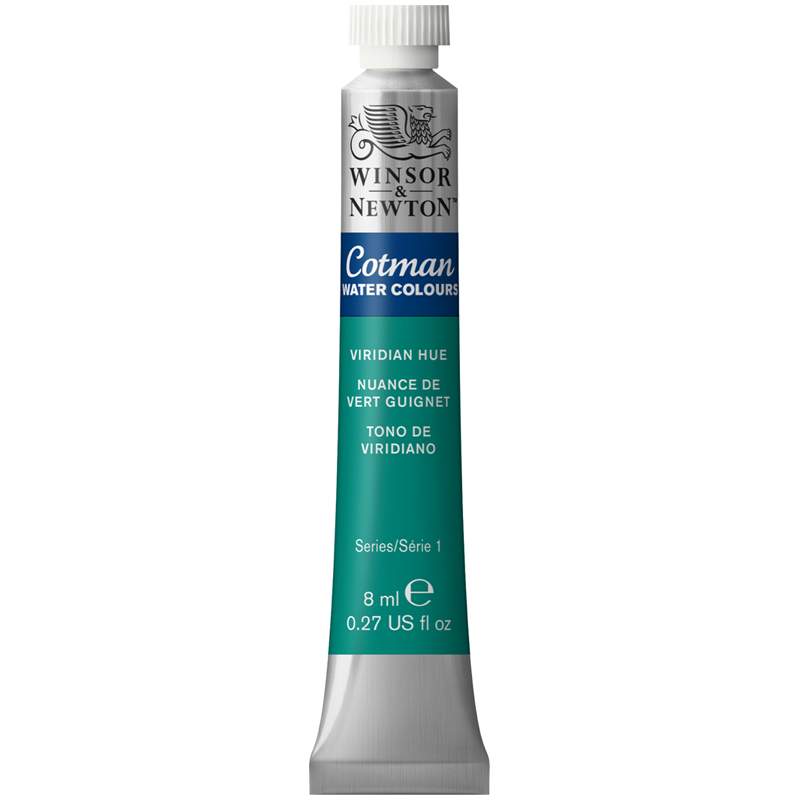 

Акварель художественная Winsor&Newton "Cotman", 8мл, туба, виридиан - (3 шт.)