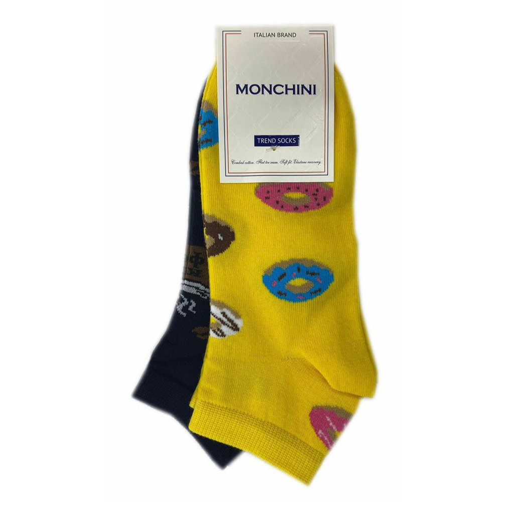

Носки женские Monchini разноцветные, Разноцветный