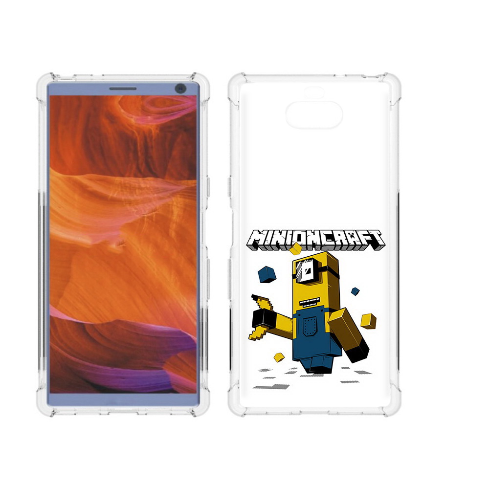 

Чехол MyPads Tocco для Sony Xperia 10 Plus миньон, Прозрачный, Tocco