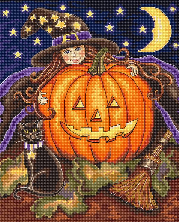 

Набор для вышивания Letistitch Pumpkin Girl 992