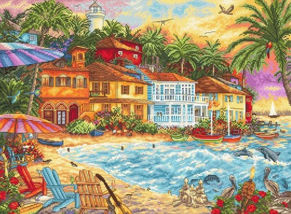 

Набор для вышивания Letistitch Island Time 926