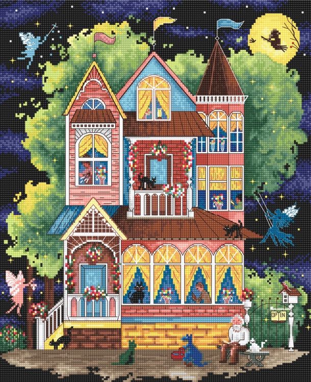 

Набор для вышивания Letistitch Fairy tale house 937