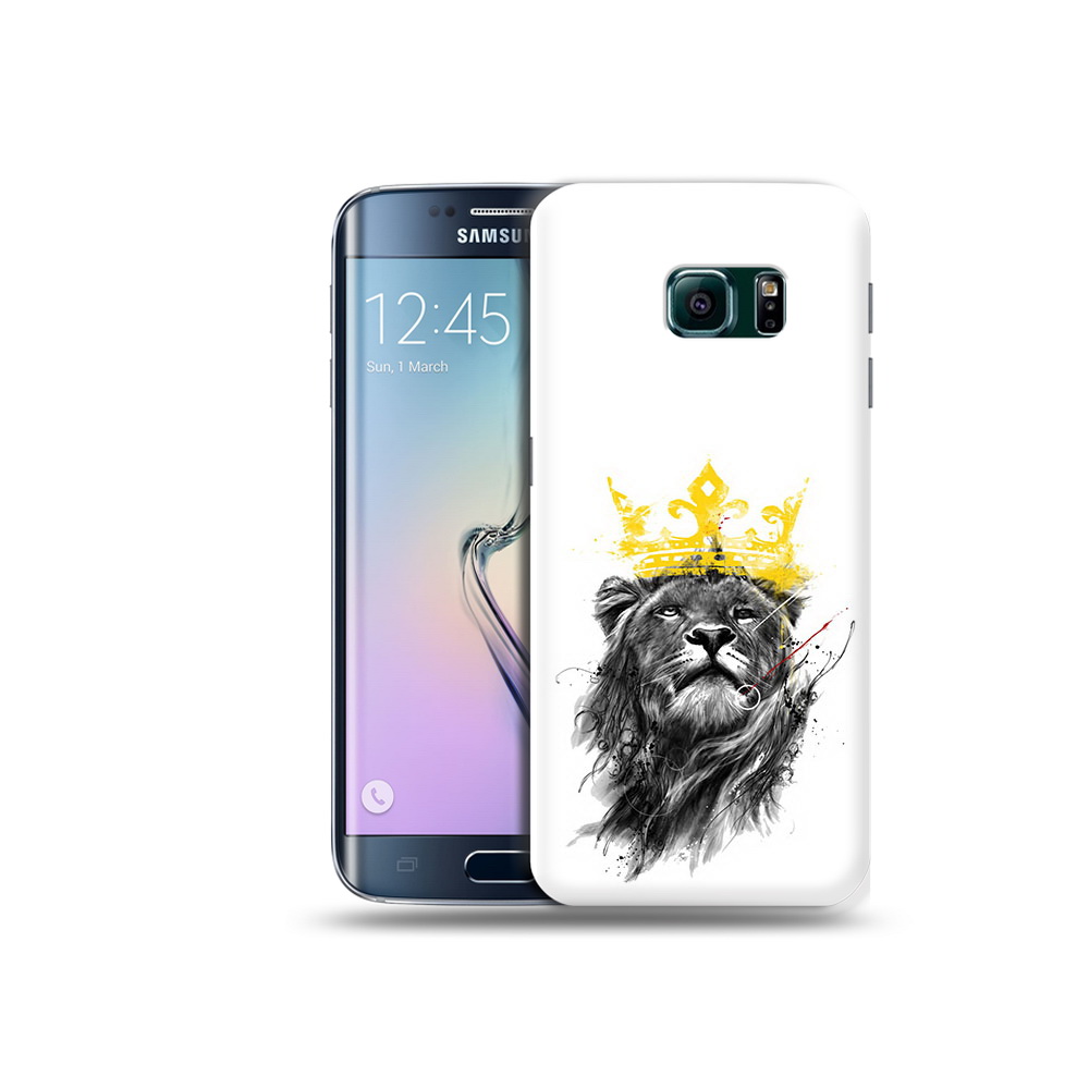 

Чехол MyPads Tocco для Samsung Galaxy S6 Edge король-лев, Прозрачный, Tocco