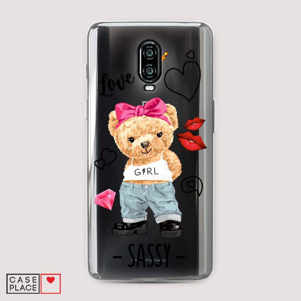 

Чехол на Oneplus 6T "Sugar Mommy", Голубой;белый;розовый, 150650-6