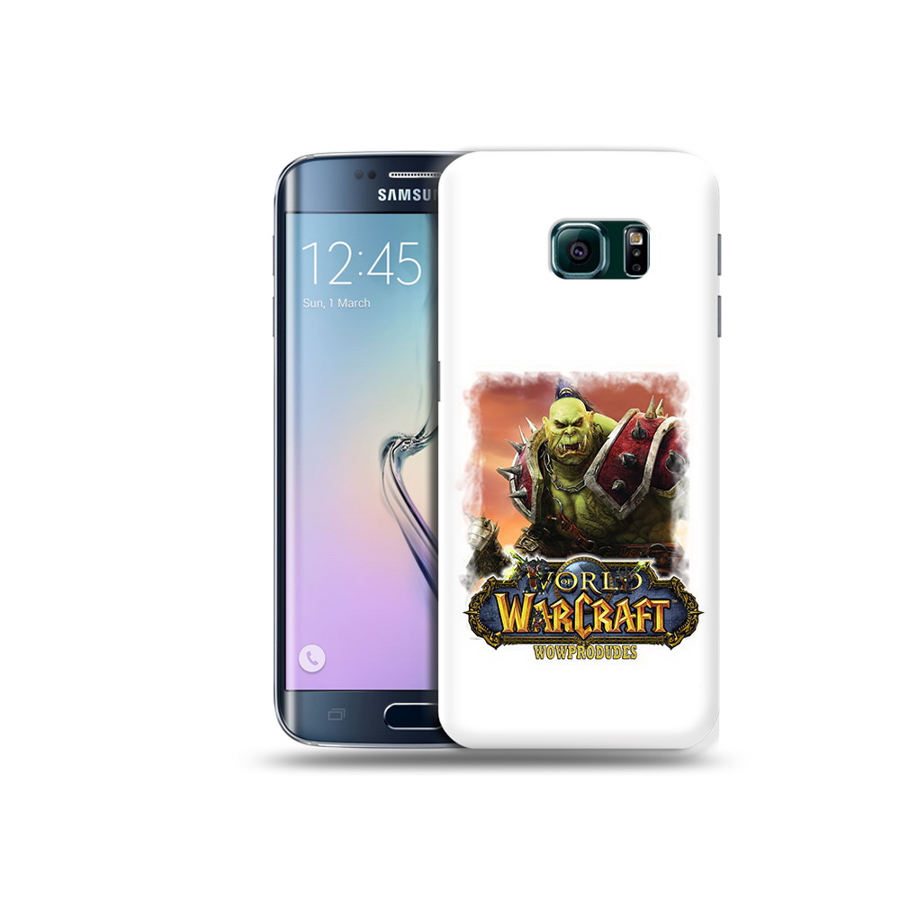 

Чехол MyPads Tocco для Samsung Galaxy S6 Edge Варкрафт, Прозрачный, Tocco
