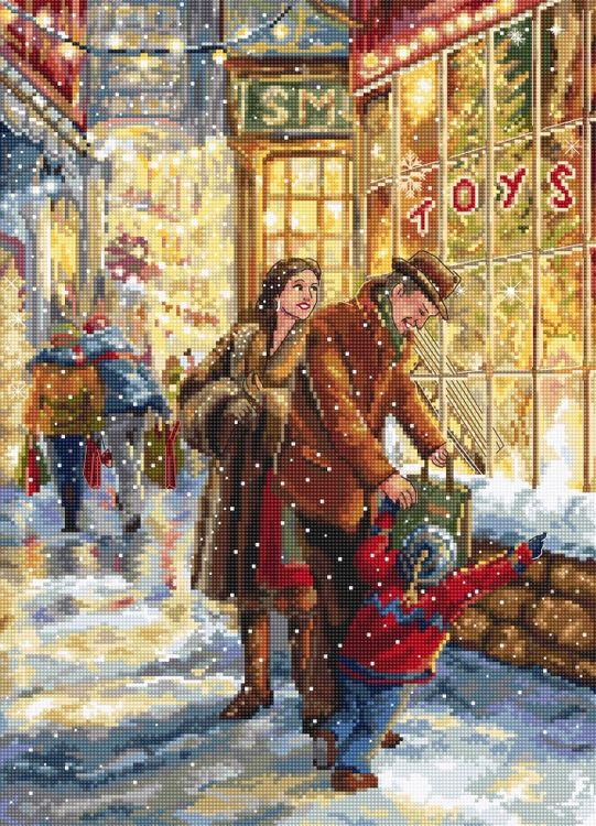 

Набор для вышивания Letistitch Christmas expectation 943