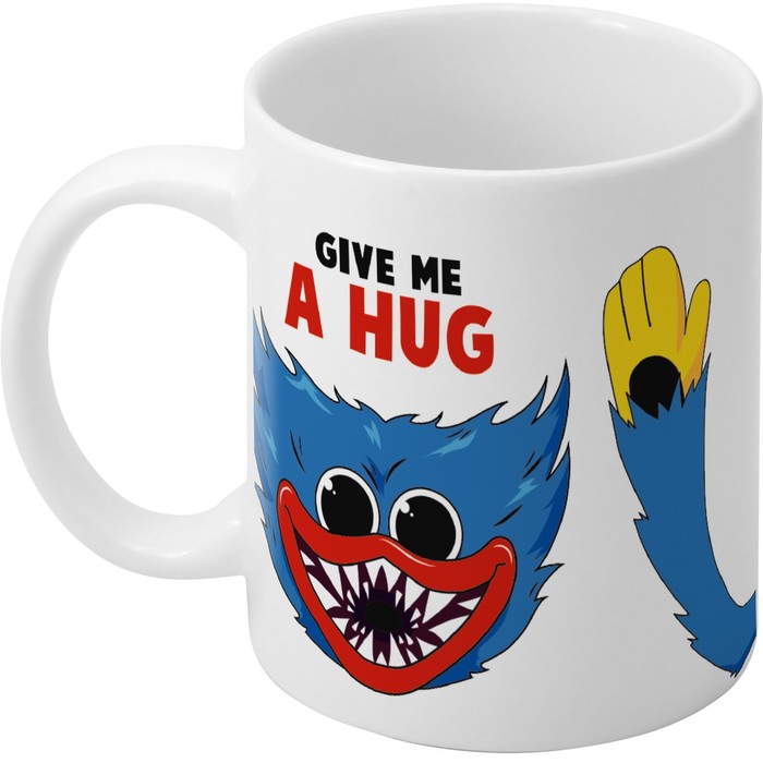 

Кружка сублимация Give me a hug, Монстр, 350 мл