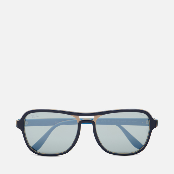 

Солнцезащитные очки унисекс Ray-Ban State Side Mirror Evolve, синий, State Side Mirror Evolve