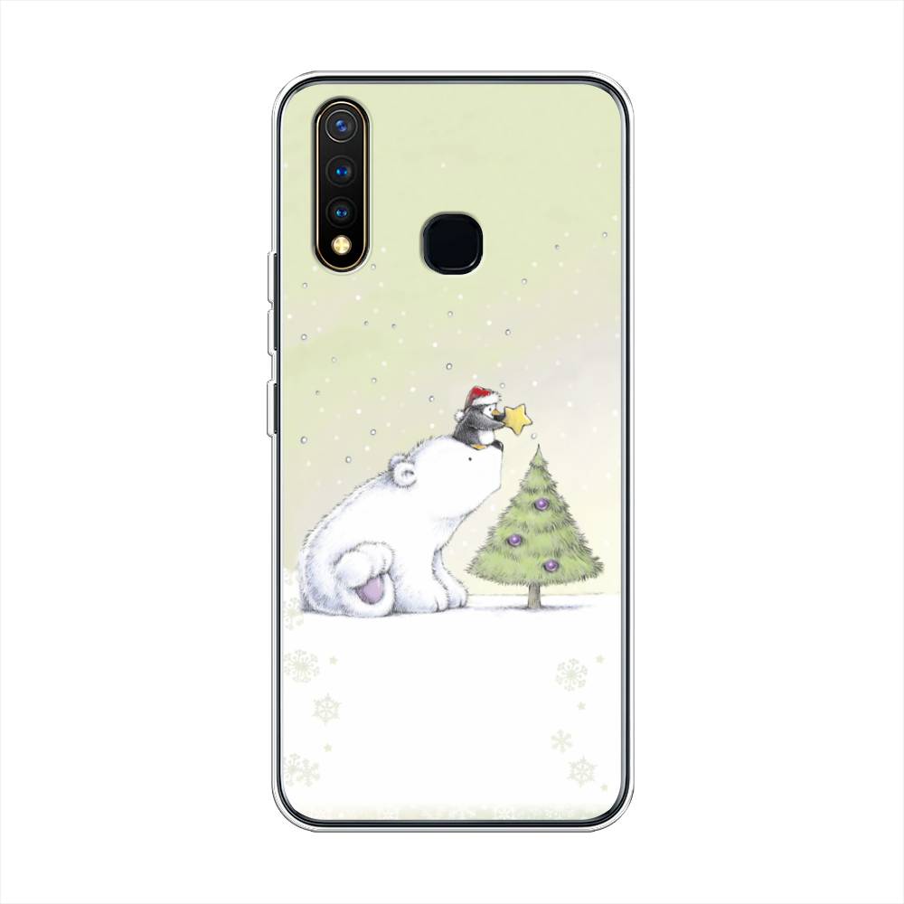 

Чехол для Vivo Y19 "Украшение елки", Белый;бежевый, 261950-5