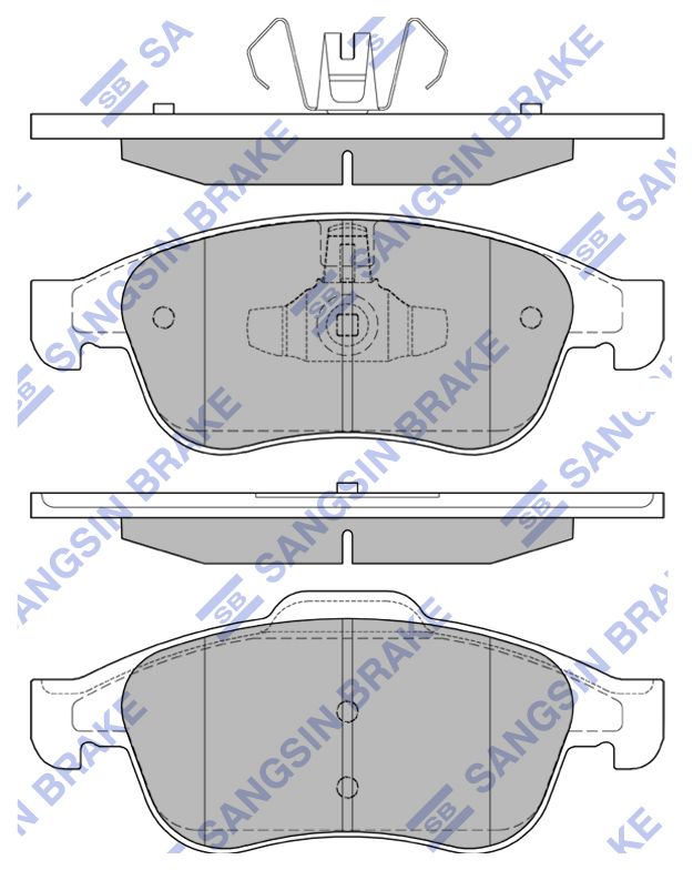 

Колодки передние RENAULT MEGANE III, FLUENCE GP1390